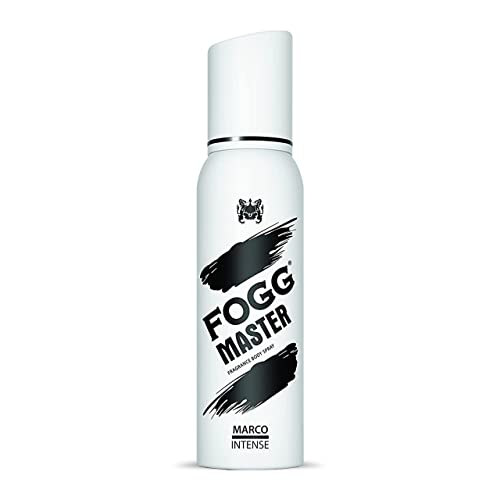 Fogg Marco Intense No Gas Deodorant for Men, Long-Lasting Perfume Body Spray, 120 ml