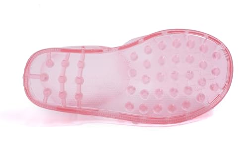 Image of GUGUYeah Jelly Sandals for Girls,Closed Toe Princess Costume Summer Dress Shoes Fisherman Gladiator Water Beach Flat Sandals for Toddler /Little Kid /Big Kid