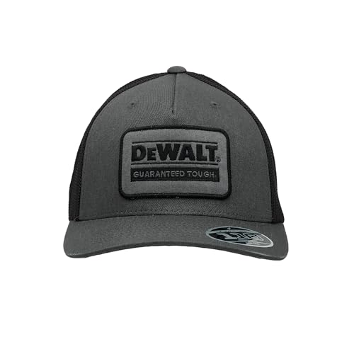 Casquette trucker DeWALT Oakdale avec écusson finitions haut de gamme