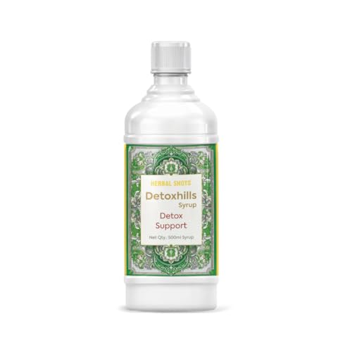 Image of Herbal Hills Detoxhills Herbal Shots, 500 ML, | Supports Daily Detox & Liver Cleanse Ayurvedic Herbal Juice For Digestion, Gut Health & Toxin Removal | With Triphala, Aloe Vera & Wheatgrass