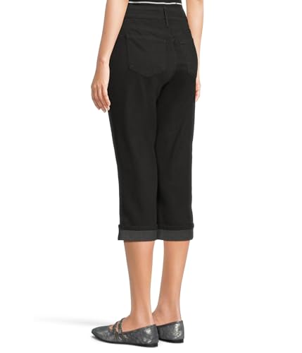 NYDJ Women's Marilyn Crop Cuff Jeans In Black3