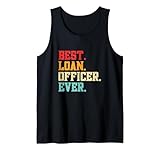 Der Beste Kreditsachbearbeiter Aller Zeiten, lustiger Retro-Hypothekenberater Tank Top