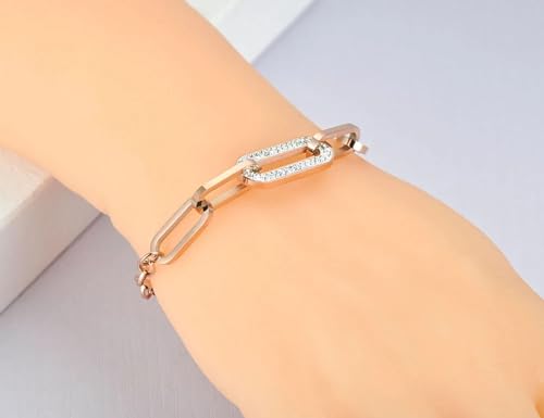 Bracelet géométrique haut de gamme aux finitions miroir soignées - 4