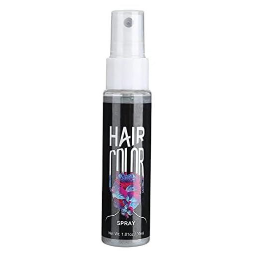 Hårspray Flytande hårfärg Spray Root Retoucher Säker för Halloween för fest(Grå 30 ml)