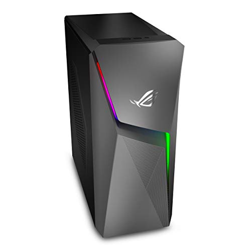 Image of ASUS ROG Strix GL10DH Gaming Desktop PC, AMD Ryzen 7 3700X, GeForce GTX 1660 Ti, 16GB DDR4 RAM, 512GB SSD + 1TB SSD, Wi-Fi 5, Windows 10 Home, GL10DH-PH762, Black
