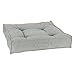 Bowsers Oyster Chenille Piazza Dog Bed L