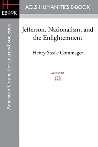 Jefferson, Nationalism, and the Enlightenment 1628200960 Book Cover