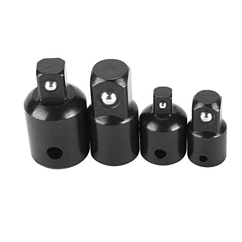 Yakamoz 4pcs Jeu d'Augmentateurs et Réducteurs Adaptateur à Cliquet Adaptateurs Réducteurs Pour Douilles et Embouts 1/2 1/4 3/8 Pillote