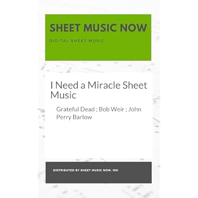 I Need a Miracle Sheet Music