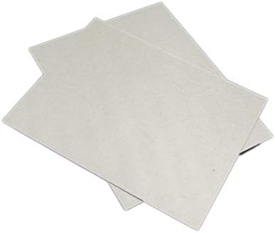 2 PCS DIY can Cut The Microwave Oven mica Piece, Suitable for 99% Turntable Microwave Oven, Thickening Type Microwave Oven Block, (4.7inx5.9in) 12CMx15CM