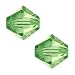 50 6mm Adabele Austrian Bicone Faceted Crystal Beads Peridot Alternative For Swarovski Preciosa Crystalized #5301/5328