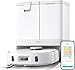 eufy X10 Pro Omni Saugroboter und Wischmopp Combo, 8000Pa Saugkraft, Dual Mops mit 12mm Auto-Lift und Teppicherkennung, KI-Hindernisvermeidung, Auto Mop Waschen, Auto Trocknen, Selbstentleerend, Weiß