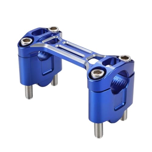 Réduire la fatigue sur TTR110E avec ce rehausseur de guidon bleu