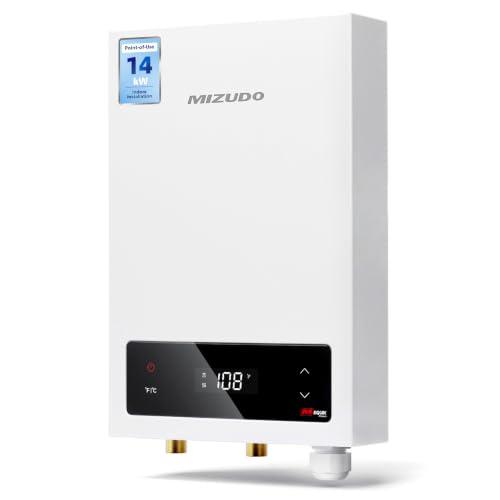 14kW Tankless Water Heater Electric, 240 Volt on Demand Hot ...