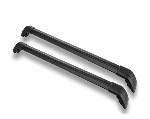 Barres de toit transversales pour BMW X3 G01 2019-2024 verrouillables en aluminium noir
