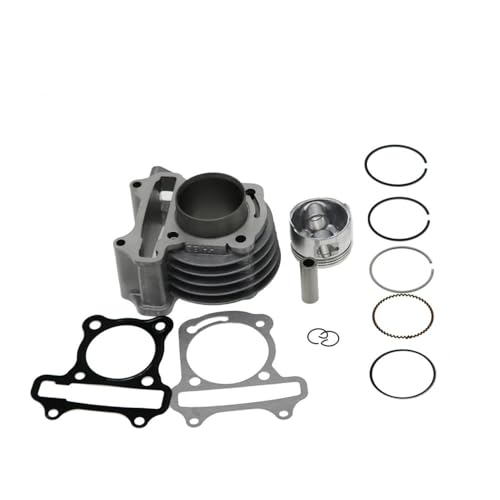 GY6 39mm 44mm 47mm 50mm ビッグボアキット シリンダーピストンリングセット スクーター モペット 139QMB GY6 50 60 80 100 CC用(50cc-39mm)