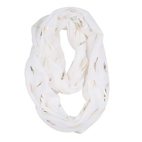 DEBAIJIA Écharpe Foulard Femmes Infinity Circle Multifonctionnel Wrap Respirant Confortable Mode Élégant Loisirs Toutes Saisons Cadeaux