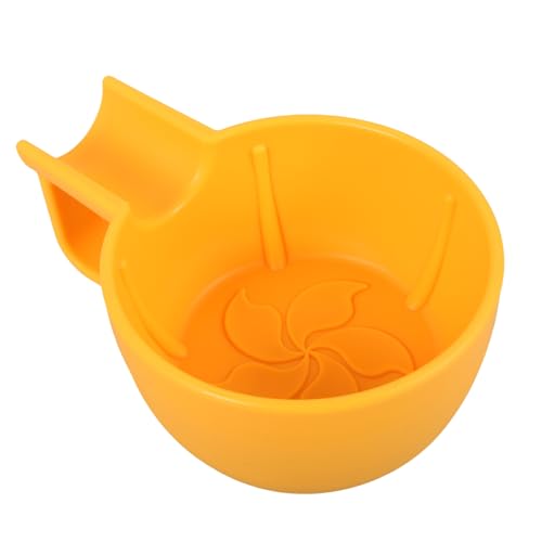 Beavorty Men's Shaving Bowl Shaving Cream Foam Bowl for Soap Deep Plastic Container