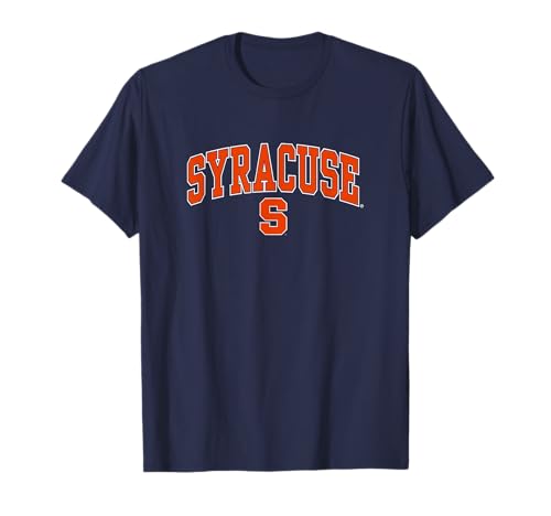 Syracuse Orange Arch Over Logo Navy T-Shirt