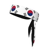 Drapeau de la Corée du Sud 10 Drapeau du Venezuela Bandeau à nouer unisexe pour adulte, évacuant l'humidité, pour la course à pied, le yoga et le vélo