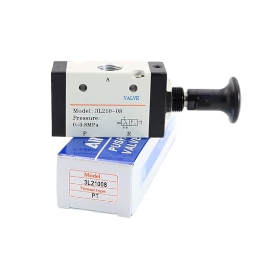 Vanne de commande manuelle 3R110-06 étanche et précise pour circuits d'air - 2