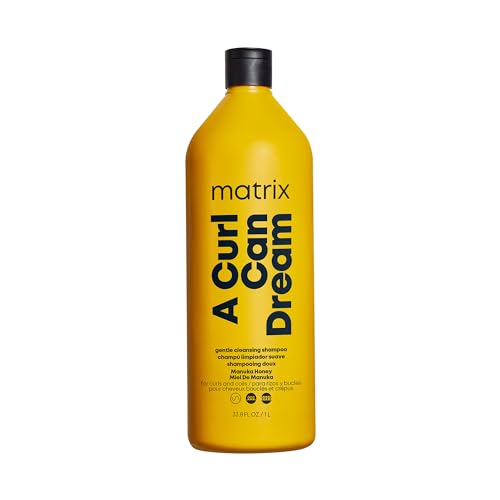 Matrix A Curl Can Dream Weightless Moisture Shampoo | For Wavy Hair | All Day Frizz Control | With Manuka Honey Extract | Silicone Free | Luxury Salon Shampoo