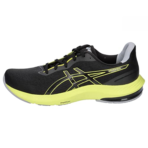 Asics Gel Pulse 14, Sneaker Hombre, Black/Glow Yellow, 43.5 EU