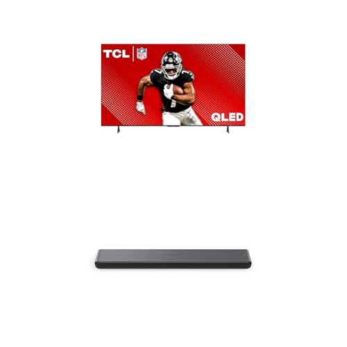 Image of TCL 75-Inch Class Q65 QLED 4K Smart TV with Fire TV (75Q651F, 2024 Model) S45H S Class 2.0 Channel Sound Bar with Dolby Atmos