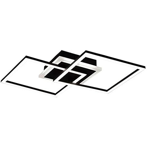 Reality Leuchten LED Decken Lampe Ess Zimmer Beleuchtung Küchen Strahler schwarz matt DIMMER R62793132 Cover