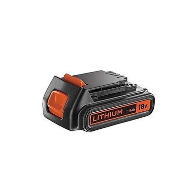 BLACK & DECKER Lithium Batterie 18 V 1,5 Ah BL1518 EGBL18 EGBHP188 GKC1820 STC1815