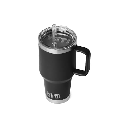Image of YETI Rambler 35 oz Straw Mug 2.0, Black
