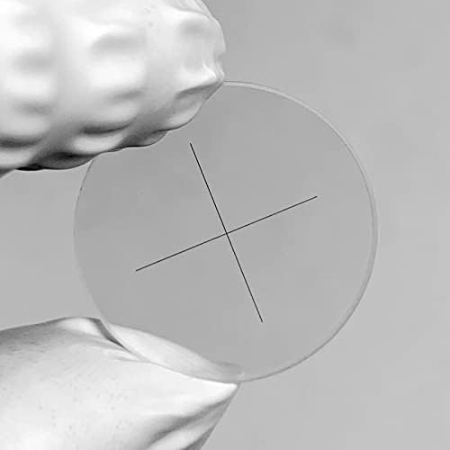 Microscope Accessories Kit Crosshair Graticule Value Microscope Reticle