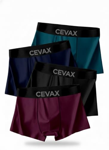 Image of Men's Plain Boxer Briefs for Everyday Wear | Premium Stretch Underwear | Comfortable Fit & No Ride-Up Plain