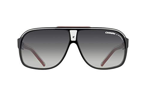Carrera Grand Prix 2 T4O Black/White/Red Grand Prix 2 Square Pilot Sunglass #TOP1