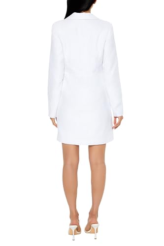 Forever 21 Women's Tweed Blazer Mini Dress4