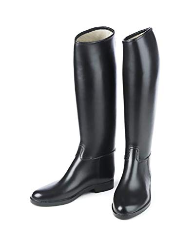Ovation Ladies Cottage Derby Lined Rubber Riding Boots, Black, 5