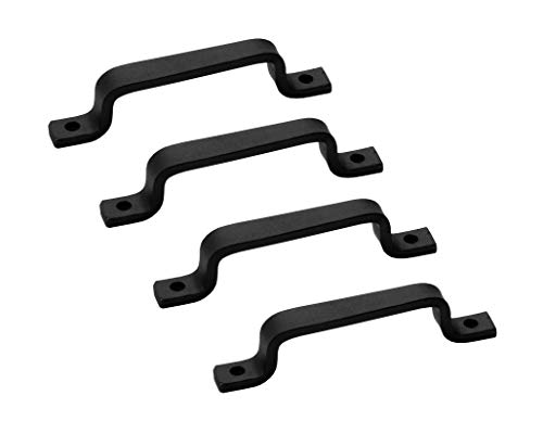 26テツブヒン 把手 平板 取っ手 アイアン 鉄製 引き出し HMT70 70mm (4本セット)