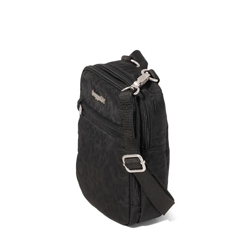 Image of Baggallini Securtex Anti-theft Mini Everything Crossbody Bag, 6.3 inchx8.25 inch Rfid, Locking Zippers & Cut-resistant Strap