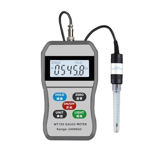 Medidor de Campo Magnético Digital WT108 iDili