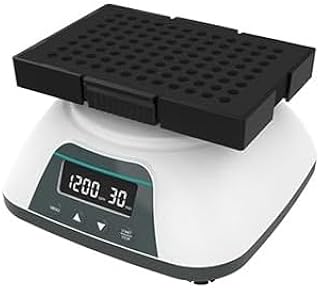 YFYIQI Microplate Oscillator Lab Microplate Mixer with Brushless Motor RPM Range 100 to 1200rpm RPM Increment 10rpm Horizontal Gyration Amplitude 4mm for Laboratory Shaking Mixing