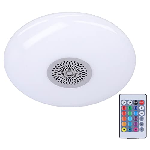 Luz de Techo RGB, Lámpara de Techo para Cuarto 24W E27 RGB Color de Luces de Lámpara de Música para la Música LED de de para Niños Dormitorio de Habitación para Niños Dormitorio