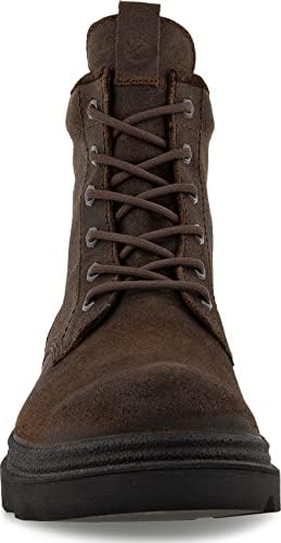 ECCO Men's Grainer Waterproof Lace Ankle Boot, Coffee Suede, 9-9.5 | Image 2