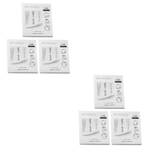 iplusmile 6packungen Pack Klebrige Fusselentferner Für Haustierhaare Effektive Haarentfernung Für Möbel Und Kleidung Einfach Zu Nutzen Entsorgen Ohne Rückstände Zu Hinterlassen