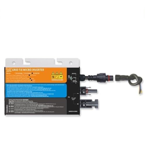 NEIQIUWING Para 120-700 W para inversor solar acoplado a la red CC 10,8 – 60 V – AC 220 V inversor sinusoidal MPPT