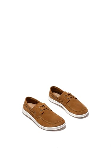 Fly London CHEL661FLY męskie buty na łódkę, camel, 40 EU, Wielbłądzi, 7 UK
