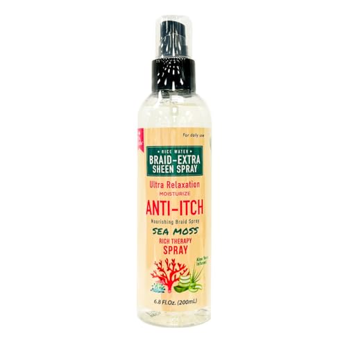 Dr.Girls Ultra Relaxation Anti-Itch Braid Extra Sheen Spray 6.8Oz/ 200Ml cover