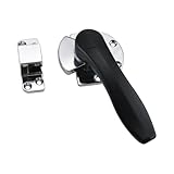 Zinc Alloy Freezer Heavy-Duty Handle Industrial Machinery and Equipment Industrial Electrical Rotary Lock 1Pcs(Right)