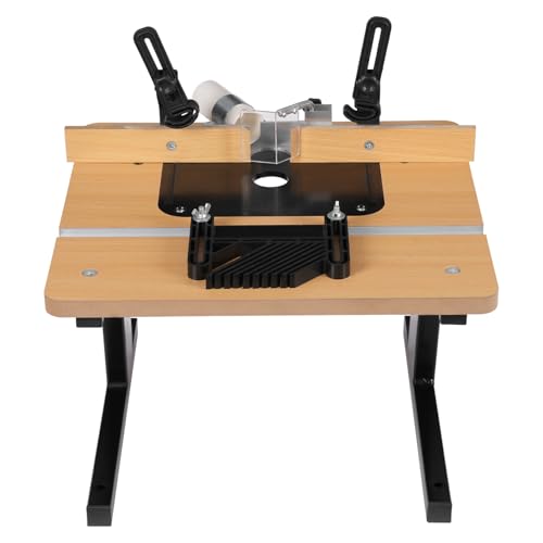 Router Table, Woodworking Router Table with Left and Right Moving Backrest, Tabletop Benchtop Router Table for Furniture Processing, Handicraft Making, 200kg/440.92lbs Load Capacity