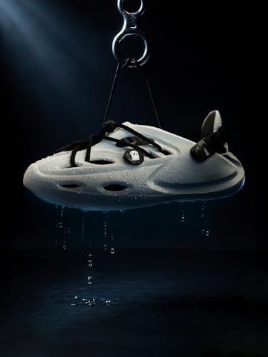 Image of The Souled Store Hydros: Men Clogs | Lightweight EVA Slip-on Sandals for Men with Adjustable Velcro Strap, Removable Laces & Detachable Naruto Silicone Charms
