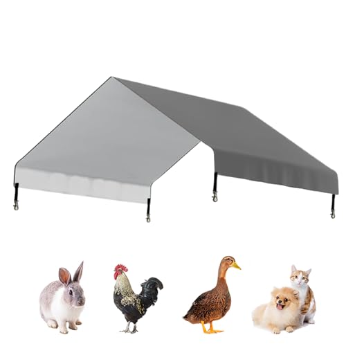 Bâche imperméable pour poulailler et canopée extérieure robuste de 110 cm - 8